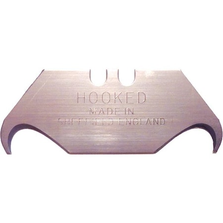 The Brush Man Roofers Deep Hook Knife Blade, 10PK BLADE-DEEP HOOK